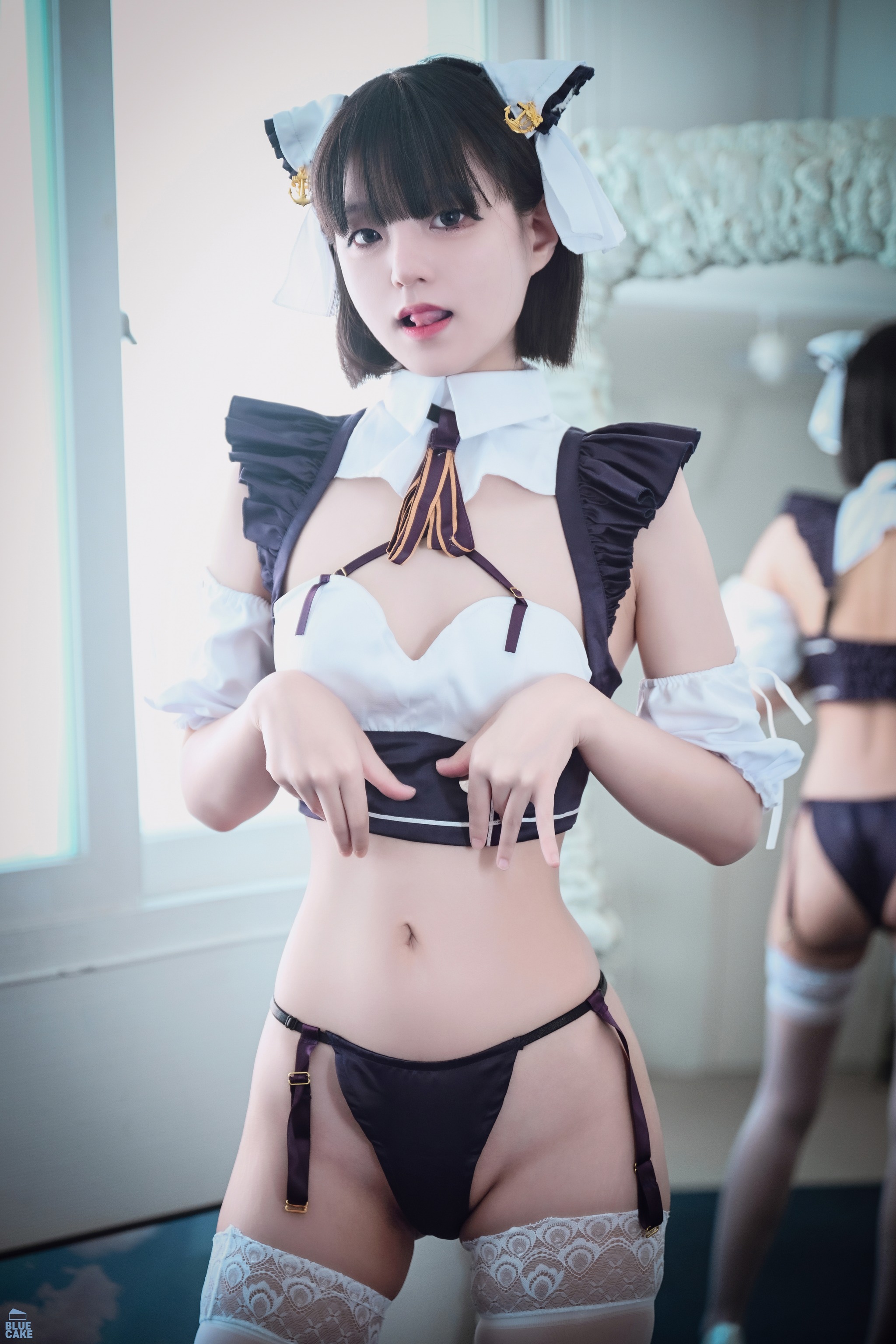图片[1]-Jenny – NO.062 (정제니) [BLUECAKE] Jenny (정제니) – Maid Cosplay [112P]-XikXak